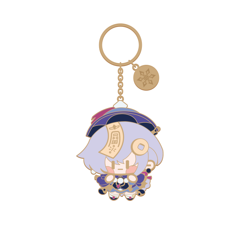 genshin plush keychain